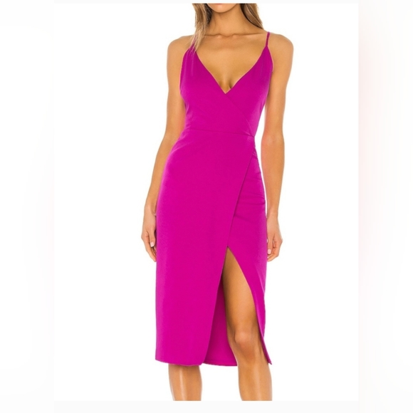 Lovers and friends maxi dress fuscia Size Sm - Picture 6 of 8